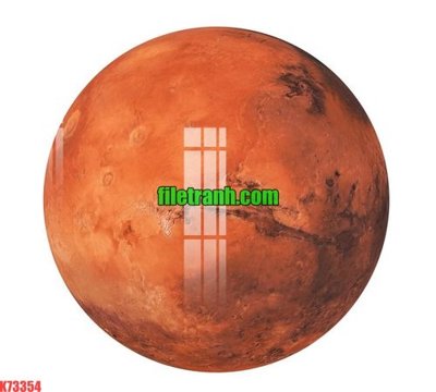 File gốc File gốc in tranh nền tường tổng hợp K73354 (in lụa) tranh mã đáo