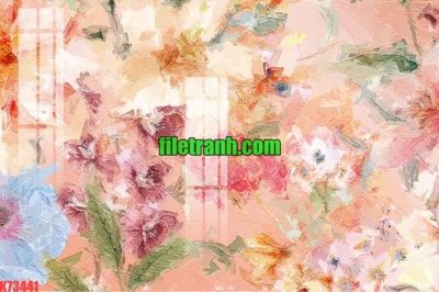 File gốc File gốc in tranh nền tường tổng hợp K73441 (in tráng gương) nghệ thuật