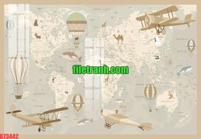 File tranh File gốc in tranh nền tường tổng hợp K73442 (file gốc) chuẩn màu in