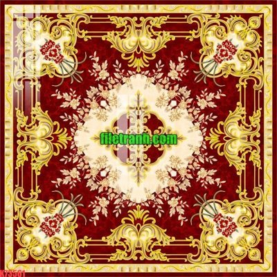 File in trần File gốc in tranh nền tường tổng hợp K73561 (bản gốc 3D) sống động