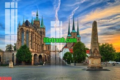 File tranh File gốc in tranh nền tường tổng hợp K73599 (gốc) in film