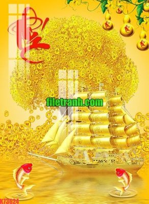 File tranh File gốc in tranh nền tường tổng hợp K73624 (bản gốc) in lụa dán tường