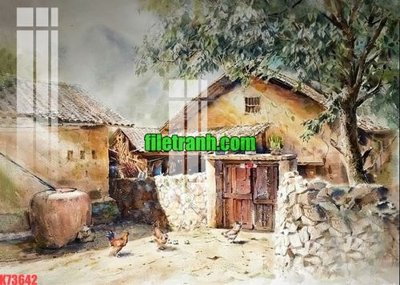 File tranh File gốc in tranh nền tường tổng hợp K73642 (ảnh gốc) in trần xuyên sáng