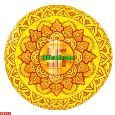 File tranh gốc in trần nhà File gốc in tranh nền tường tổng hợp K73689 3D