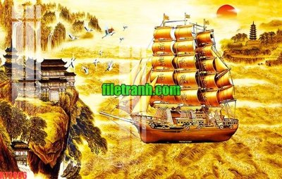 File tranh PSD File gốc in tranh nền tường tổng hợp K73806 chất lượng cao