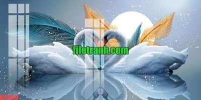 File gốc File gốc in tranh nền tường tổng hợp K73819 (cho in 3D) độc đáo