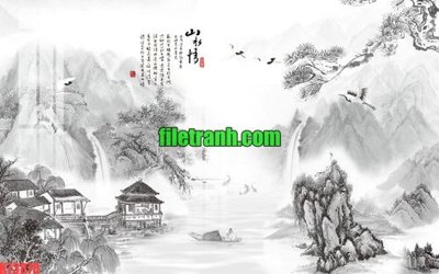 Tải file gốc File gốc in tranh nền tường tổng hợp K73878 dùng cho in ấn