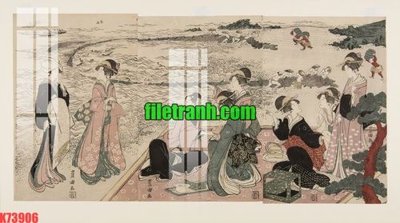 File tranh File gốc in tranh nền tường tổng hợp K73906 (gốc) phong cách tối giản