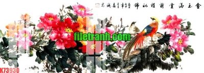 File in trần File gốc in tranh nền tường tổng hợp K73930 (bản gốc) phong cảnh