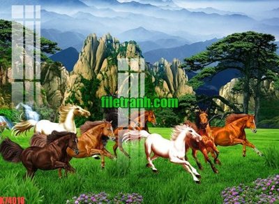 File ảnh gốc File gốc in tranh nền tường tổng hợp K74018 (chuyên in mica)