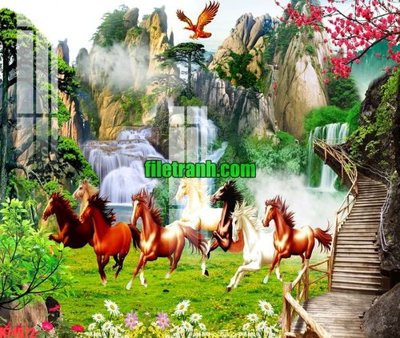 Tải file File gốc in tranh nền tường tổng hợp K74072 (gốc) làm file tranh quảng cáo