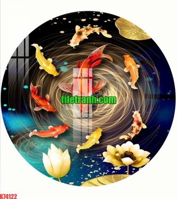 File tranh gốc File gốc in tranh nền tường tổng hợp K74122 (bản quyền) độc đáo