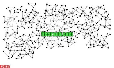 Download file gốc File gốc in tranh nền tường tổng hợp K74135 (in mica) 3D