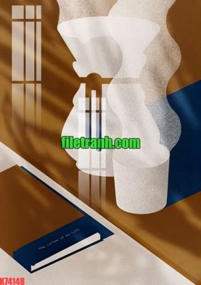 File gốc File gốc in tranh nền tường tổng hợp K74148 (phong cách) châu Âu