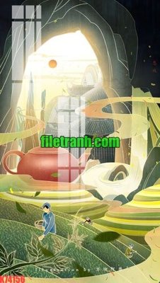 File ảnh File gốc in tranh nền tường tổng hợp K74156 (gốc) trang trí khách sạn