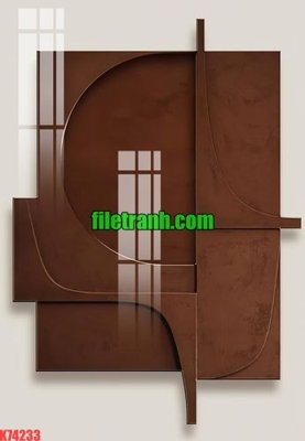 File gốc File gốc in tranh nền tường tổng hợp K74233 (in 3D) cho trang trí