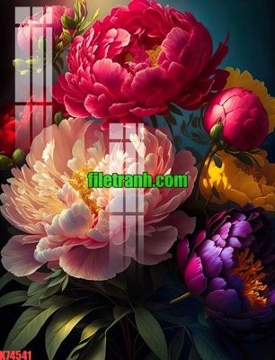 Tải file File gốc in tranh nền tường tổng hợp K74541 (PSD) cho in ấn quảng cáo