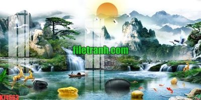 File gốc File gốc in tranh nền tường tổng hợp K74563 (chuẩn CMYK) cho nhà in