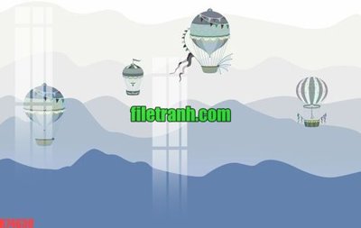 Ảnh gốc File gốc in tranh nền tường tổng hợp K74630 (nét căng) in mica