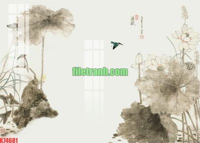 File tranh File gốc in tranh nền tường tổng hợp K74681 (bản gốc) trang trí văn phòng