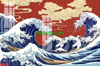 File gốc in ấn File gốc in tranh nền tường tổng hợp K74715 chuẩn màu CMYK