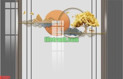 File ảnh File gốc in tranh nền tường tổng hợp K74721 (gốc) dùng in Pano