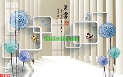 Download file File gốc in tranh nền tường tổng hợp K74722 (chất lượng in ấn)