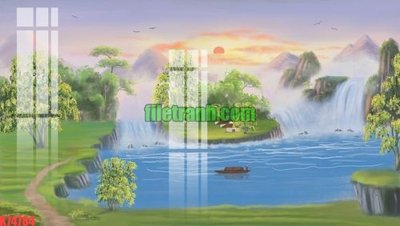 Hình ảnh file gốc File gốc in tranh nền tường tổng hợp K74784 cho in UV