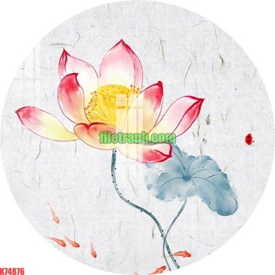 File tranh File gốc in tranh nền tường tổng hợp K74876 (bản gốc) in lụa 3D