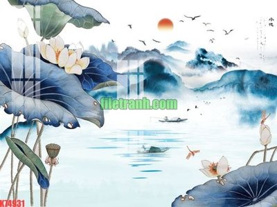 File gốc File gốc in tranh nền tường tổng hợp K74931 (cho in ấn) từ kho Filetranh