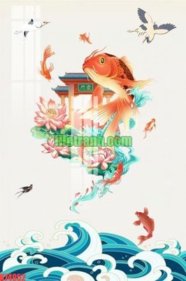 Chi tiết file tranh tráng gương File gốc in tranh nền tường tổng hợp K74952 (ảnh gốc)
