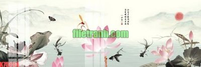 Tải file gốc File gốc in tranh nền tường tổng hợp K75004 (bản PSD) đầy đủ layer