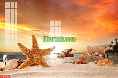 File gốc File gốc in tranh nền tường tổng hợp K75072 (in lụa) tranh phong thủy