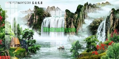 File in trần File gốc in tranh nền tường tổng hợp K75121 (bản gốc) 5D