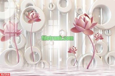 File in trần File gốc in tranh nền tường tổng hợp K75123 (file gốc) phong thủy