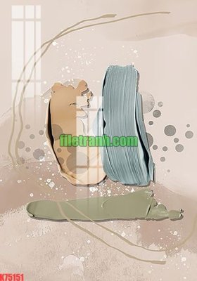 File gốc File gốc in tranh nền tường tổng hợp K75151 (in lụa) tranh thuận buồm
