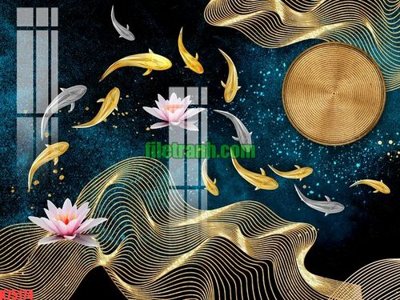 Download file gốc File gốc in tranh nền tường tổng hợp K75174 (in mica) logo