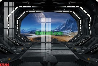 File gốc File gốc in tranh nền tường tổng hợp K75200 (cho in ấn) độc quyền