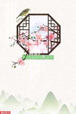 File tranh gốc PSD File gốc in tranh nền tường tổng hợp K75208 còn nguyên layer