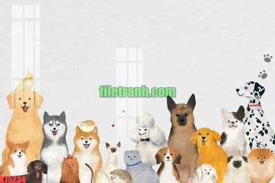 Ảnh gốc File gốc in tranh nền tường tổng hợp K75234 (nét căng) in mica