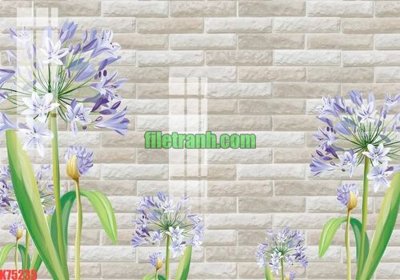 File gốc in tráng gương File gốc in tranh nền tường tổng hợp K75235 chi tiết