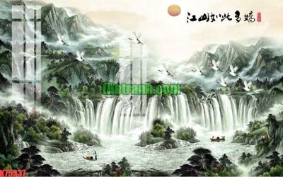 Mua file ảnh gốc File gốc in tranh nền tường tổng hợp K75337 (chất lượng cao)