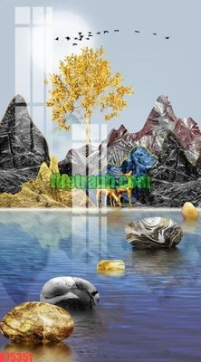 File gốc File gốc in tranh nền tường tổng hợp K75351 (chuẩn CMYK) cho nhà in