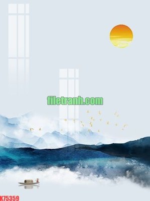 Chi tiết file tranh tráng gương File gốc in tranh nền tường tổng hợp K75359 (ảnh gốc)