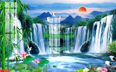 File tranh File gốc in tranh nền tường tổng hợp K75414 (gốc) chủ đề trừu tượng