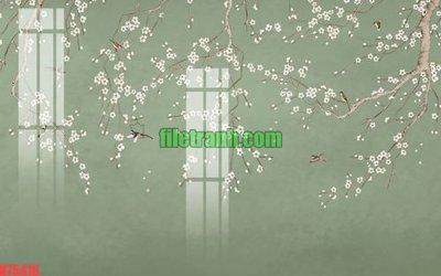 File gốc File gốc in tranh nền tường tổng hợp K75416 (phong cách) tối giản