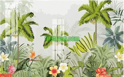 File gốc File gốc in tranh nền tường tổng hợp K75449 (PSD/TIFF) độ phân giải cao