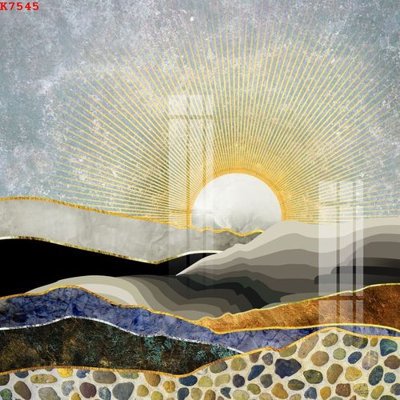 Ảnh gốc File gốc in tranh tổng hợp K7545 (siêu chi tiết) để in ấn