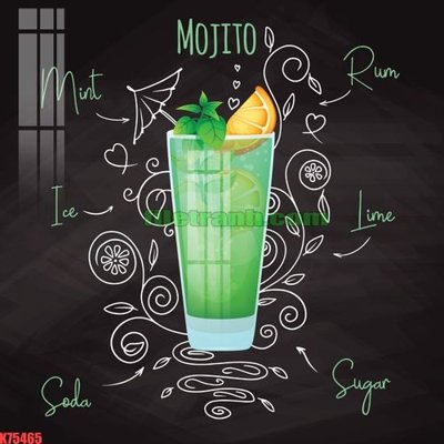 File tranh gốc File gốc in tranh nền tường tổng hợp K75465 (sắc nét từng chi tiết)