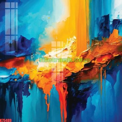 Download file ảnh gốc File gốc in tranh nền tường tổng hợp K75489 để in ấn